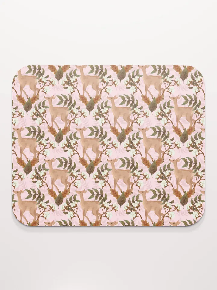Fall in the Fields, Pink Mouse Pad product image (2)
