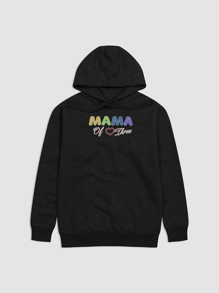 Mama of Three - Loving Family Design Hoodie product image (1)