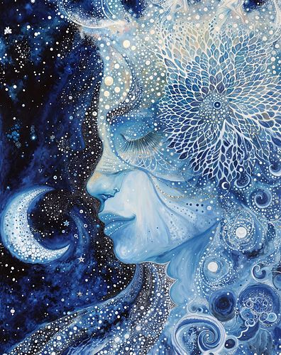 In the quiet embrace of the cosmos, I find my soul dancing with the stars. 🌌 As the moon whispers secrets of the universe, I ...