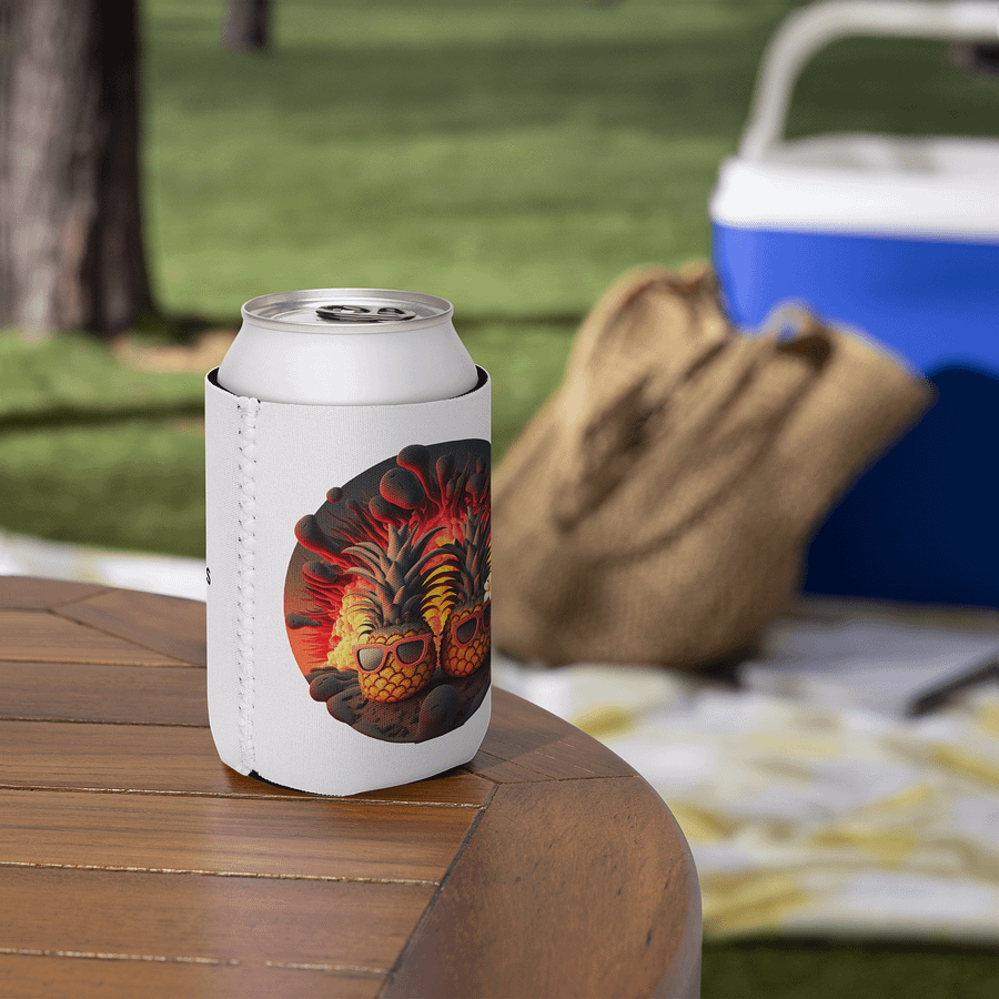 Two Pineapples Lava Logo Coozie product image (5)