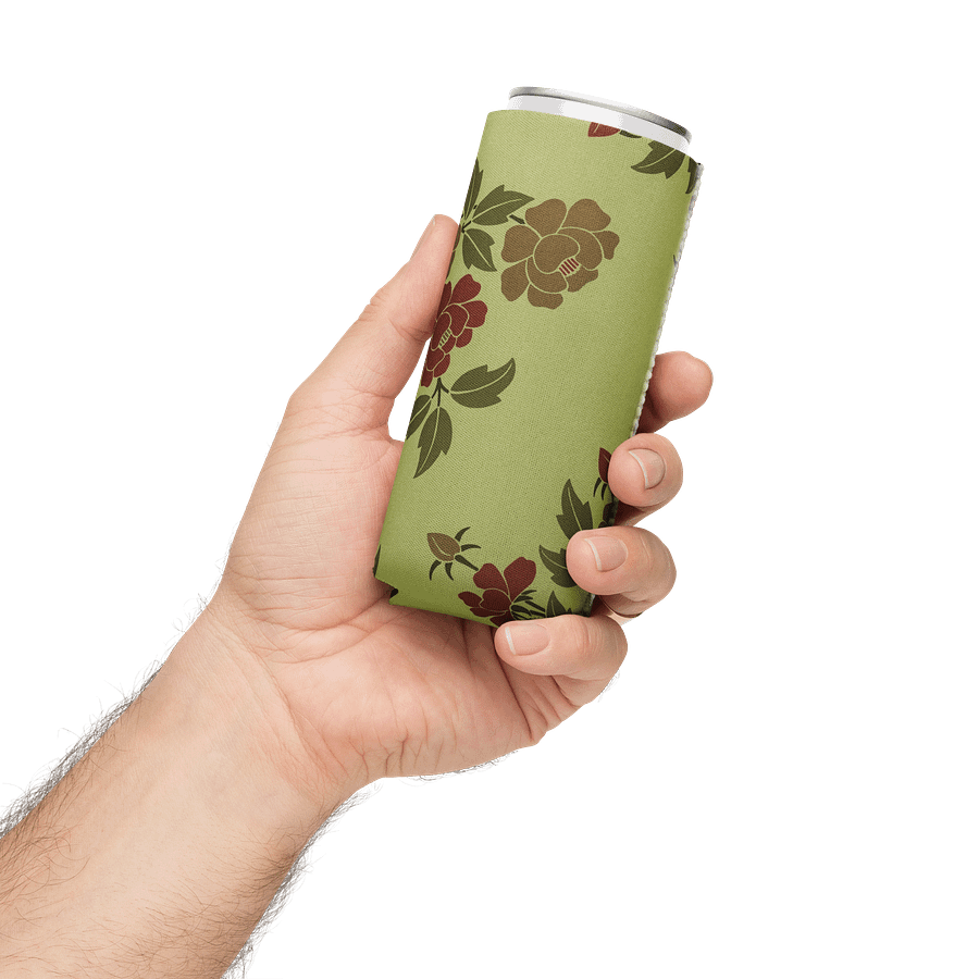 Japanese Floral Can Cooler product image (12)