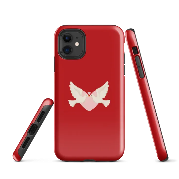 Lovebirds iPhone Tough Case product image (1)
