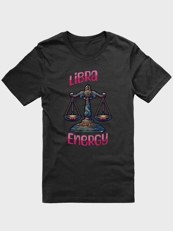 Zodiac Sign Libra Energy T-Shirt product image (4)
