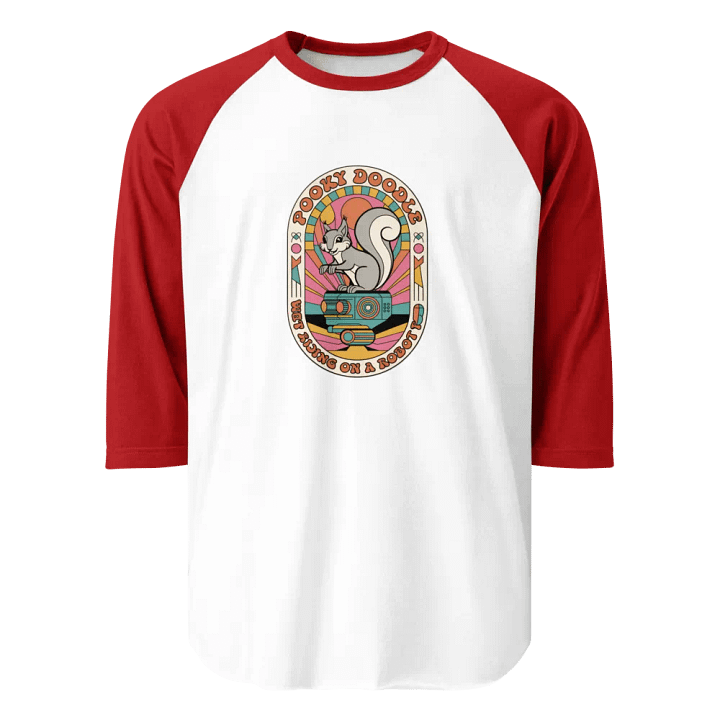 Pooky Doodle Robot Raglan Tee product image (1)