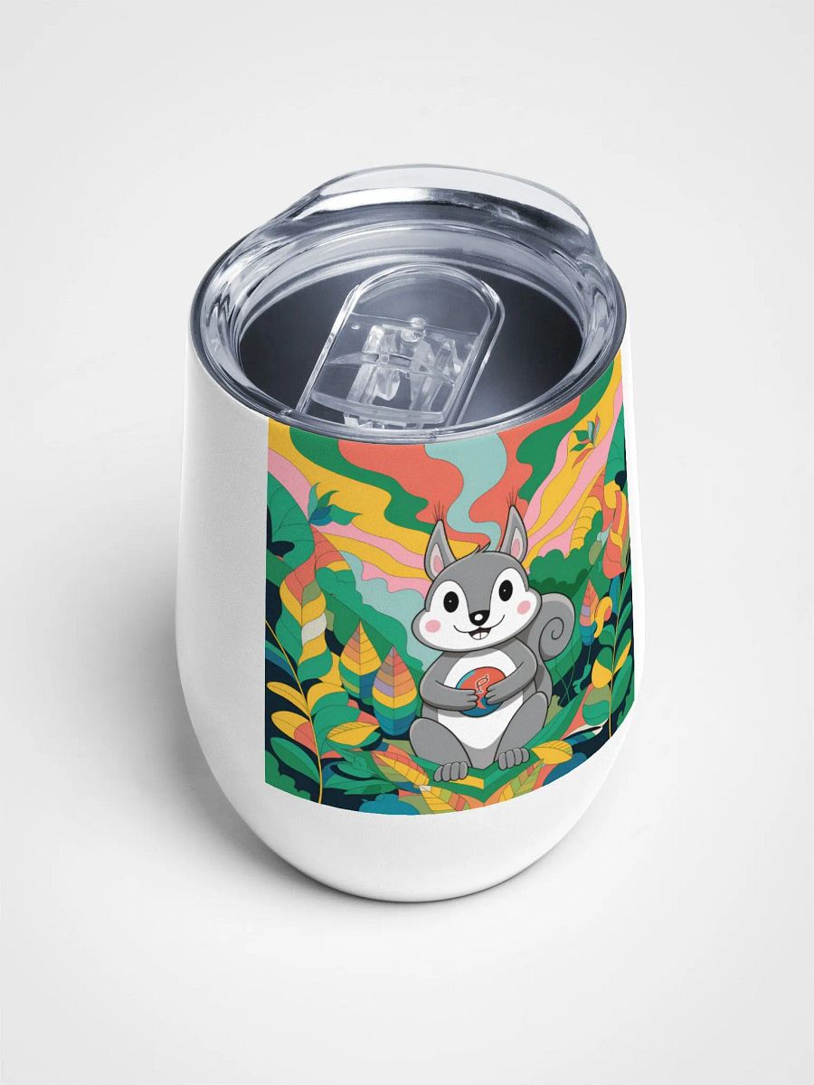 Whimsical Nutty Adventure Wine Tumbler product image (4)