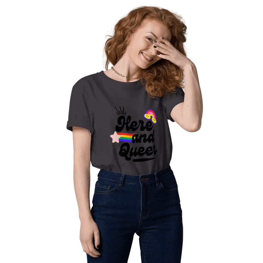 Joyful Shooting Star Organic T-Shirt product image (141)