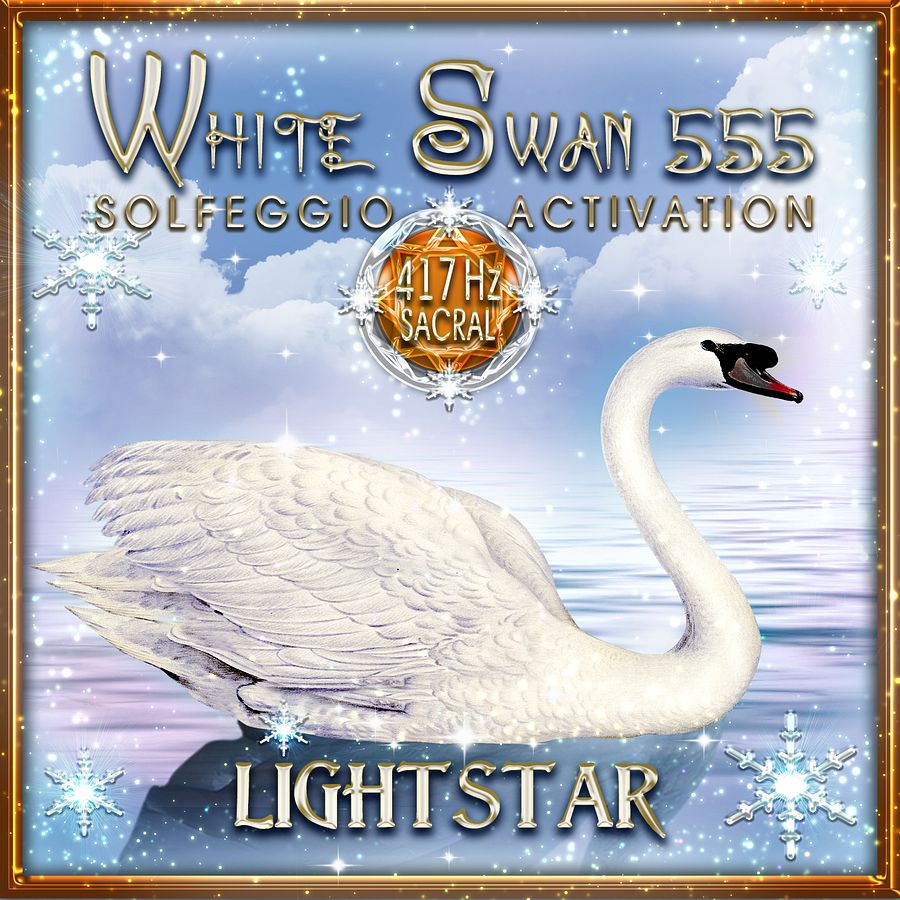 417 Hz Sacral Solfeggio Chakra Activation Music (White Swan 555) product image (1)