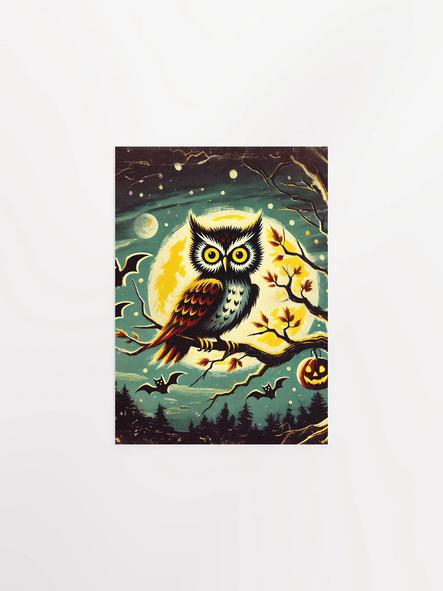 Owl in the Moonlight Premium Matte Poster product image (6)