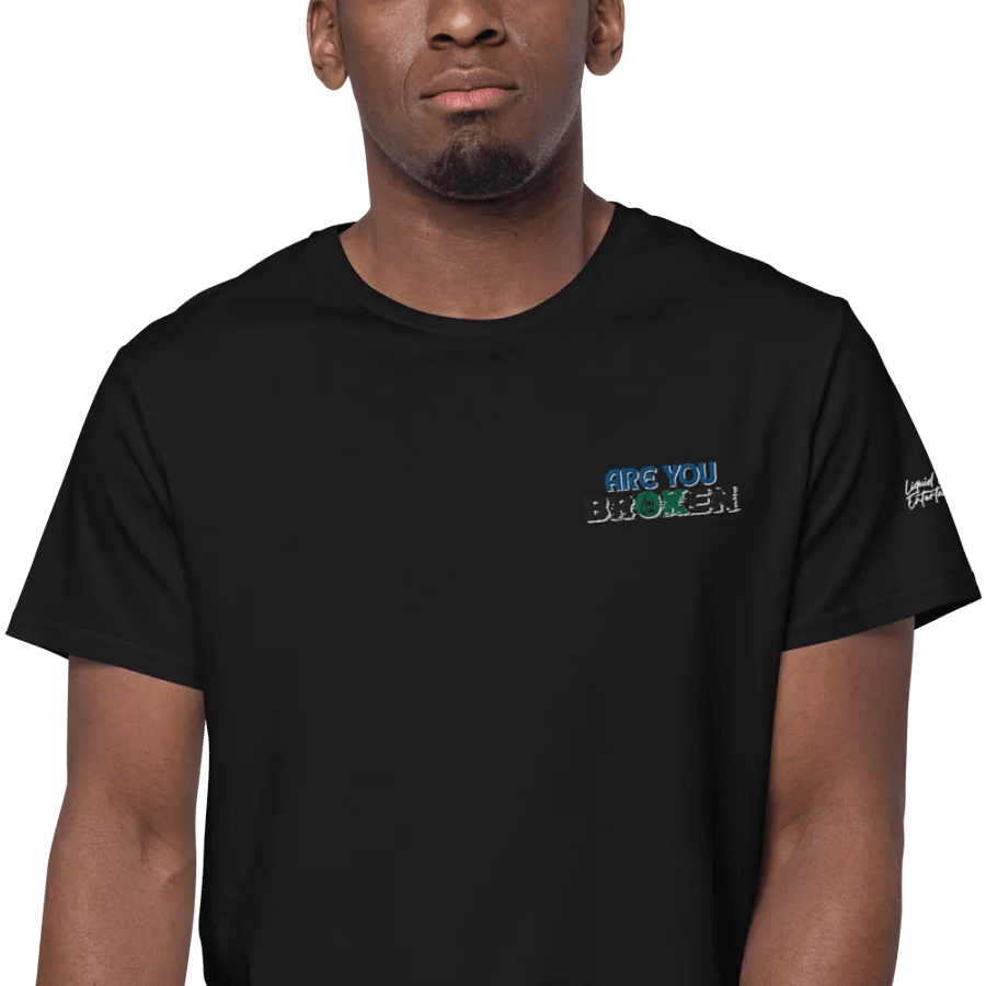 "Are You OK" LME Unisex Embroidered T-Shirt product image (3)