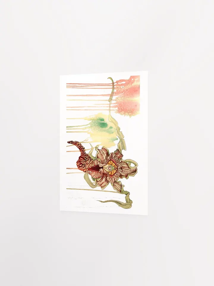 Orchid Vivid Matte Space Poster product image (10)