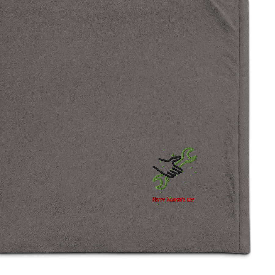 Empowerment Gear Green Women's Day Sherpa Blanket product image (1)