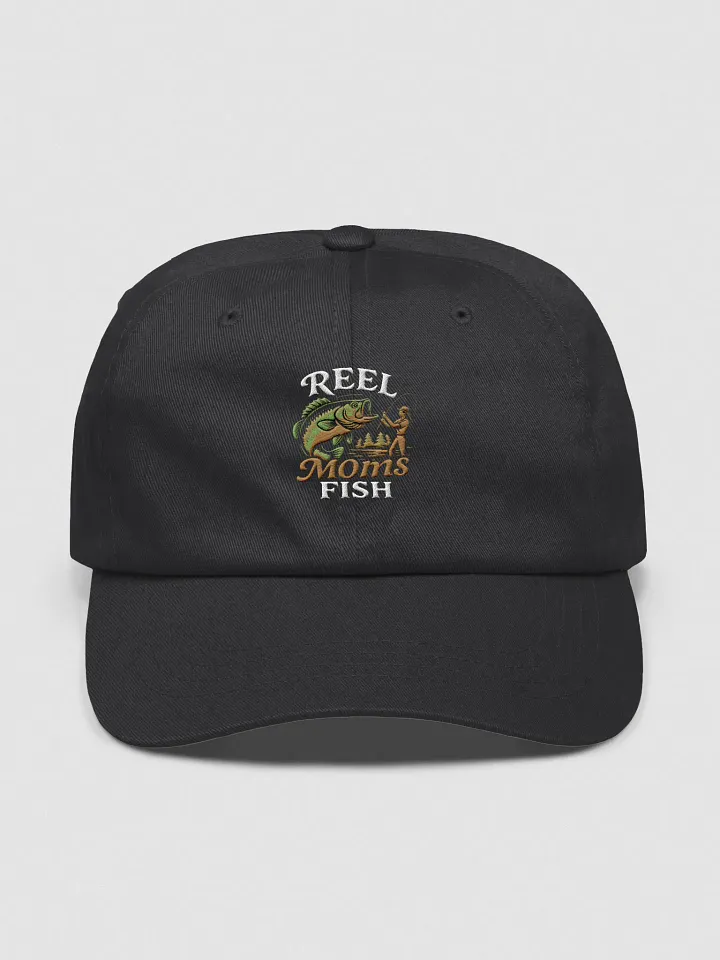 Reel Moms Fish Embroidered Hat – Funny Vintage Fishing Cap for Moms product image (3)