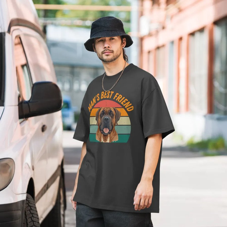 Man's Best Friend Sunset T-Shirt product image (6)