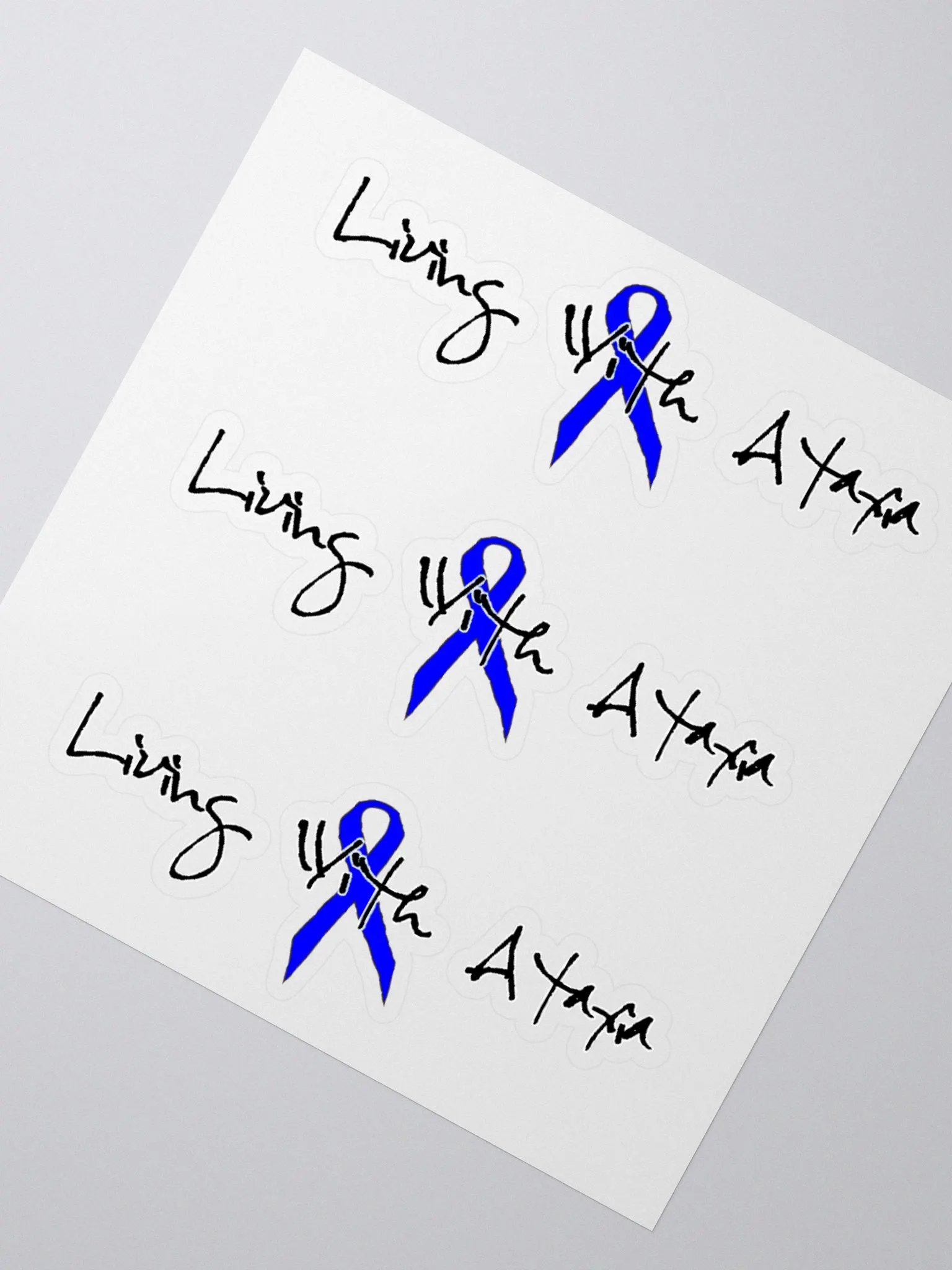Living With Ataxia Sticker Sheet product image (2)