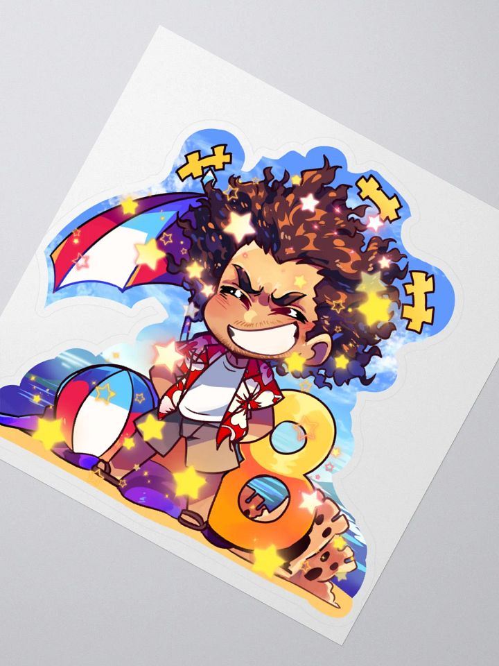 3x3 Beachiban Sticker! product image (2)