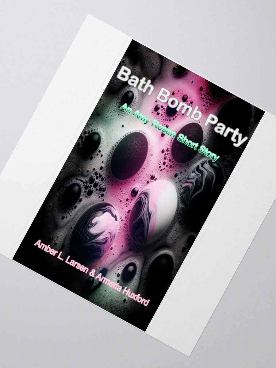 Bath Bomb Party Cover Sticker product image (6)
