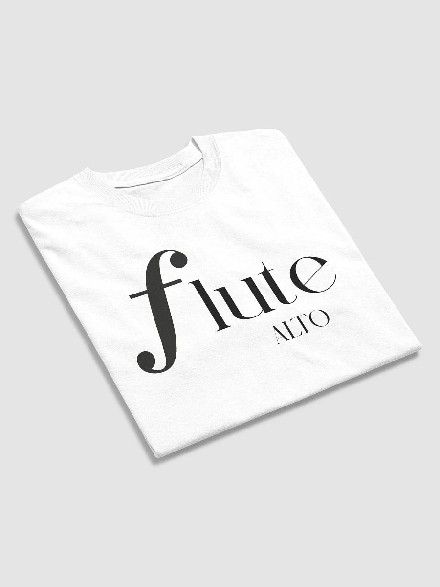 Forte Flute Tee - Black Letters - Alto - Unisex product image (39)