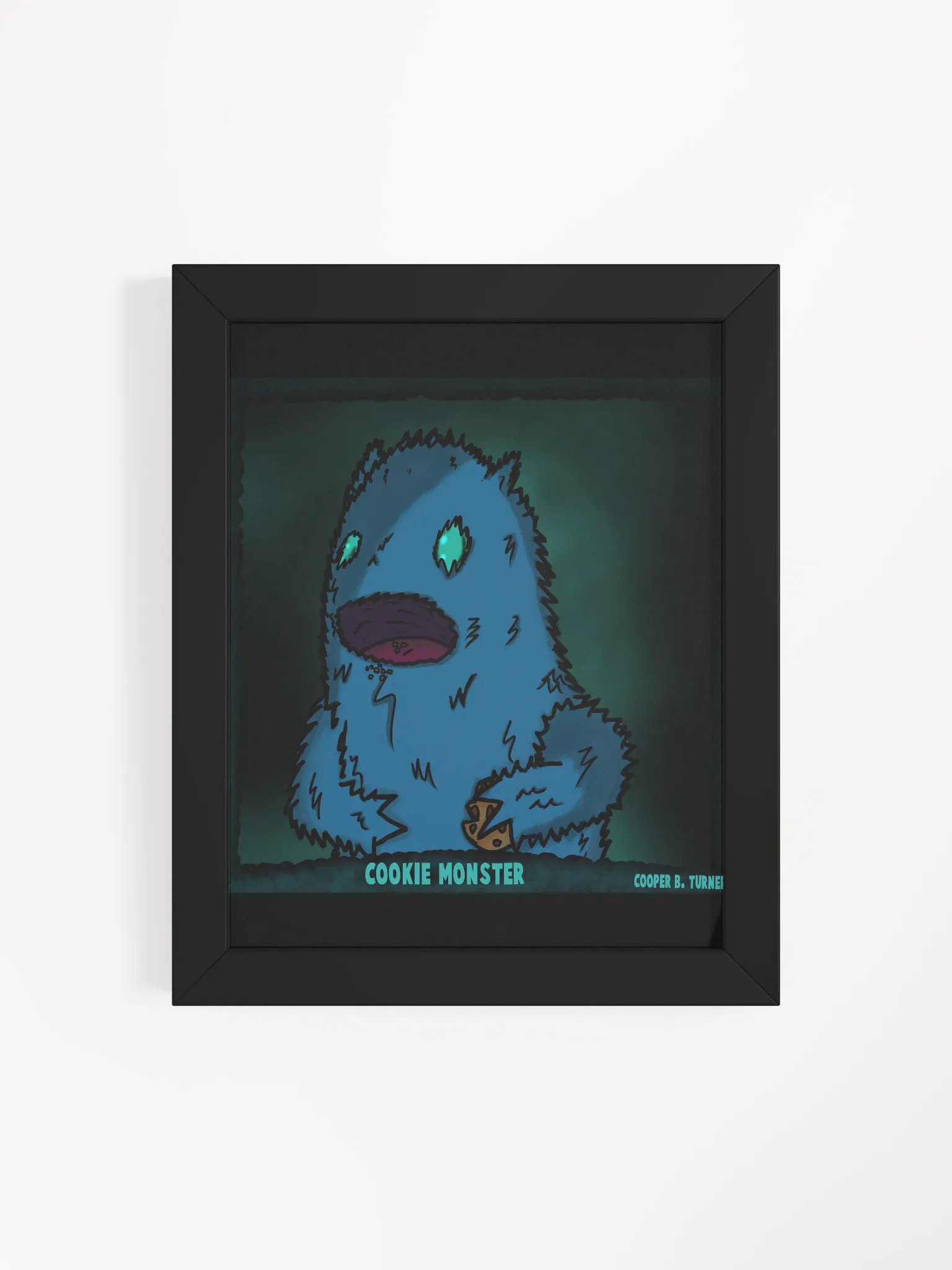 The Cookie Monster!! Framed Poster product image (19)