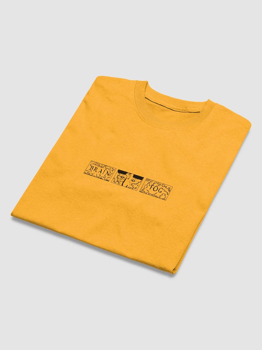 Brain Fog Tee Yellow product image (4)