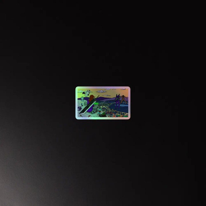 Anime Afternoon Holo Sticker product image (4)