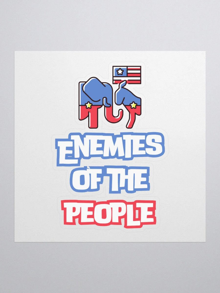 Enemies of the people - sticker product image (3)