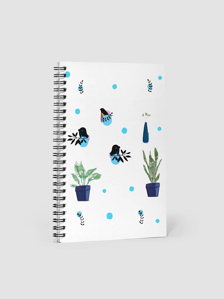 Botanical Zen Spiral Notebook product image (2)