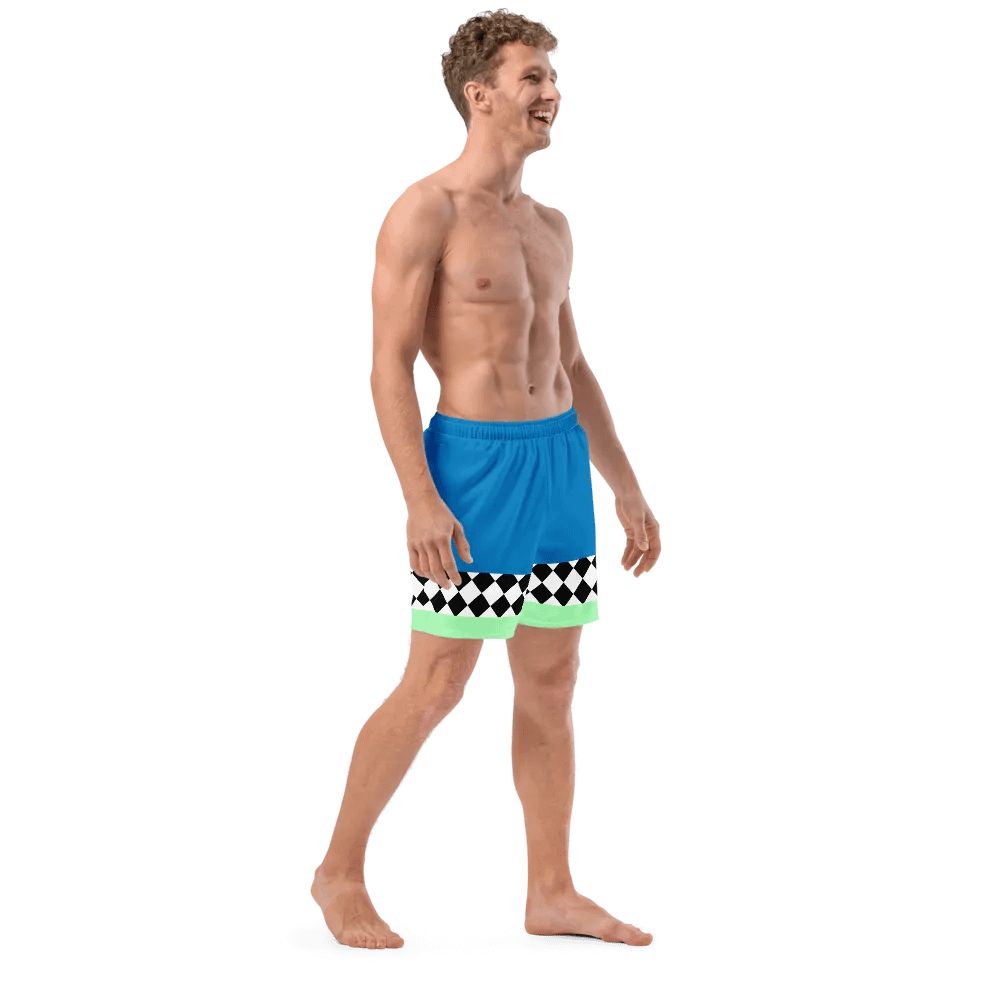 Swim Shorts {harley stripe teal} product image (9)