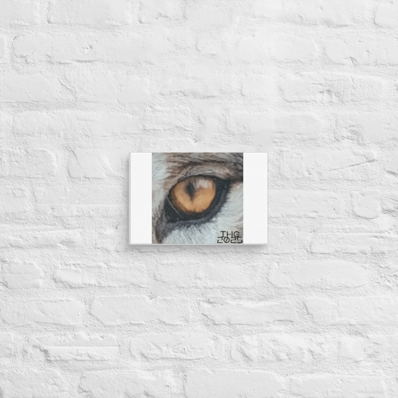 Wolf Eye Digital Drawing Print Canvas product image (8)