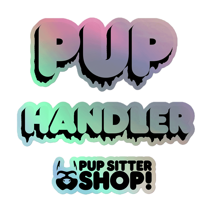 Identity Sticker - Pup and Handler product image (1)