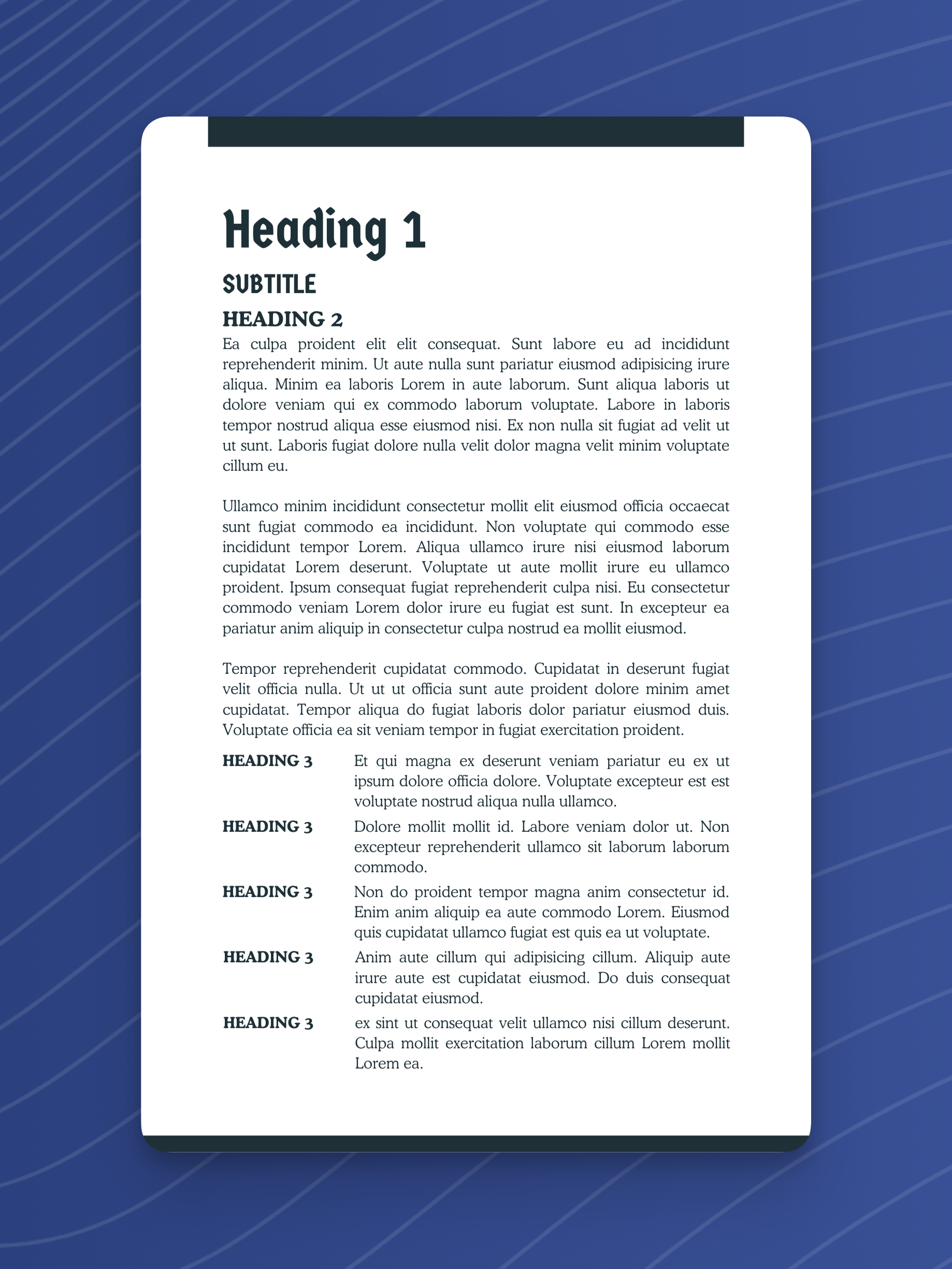 Portrait Canva Template: Inspired by Songs and Sagas product image (2)