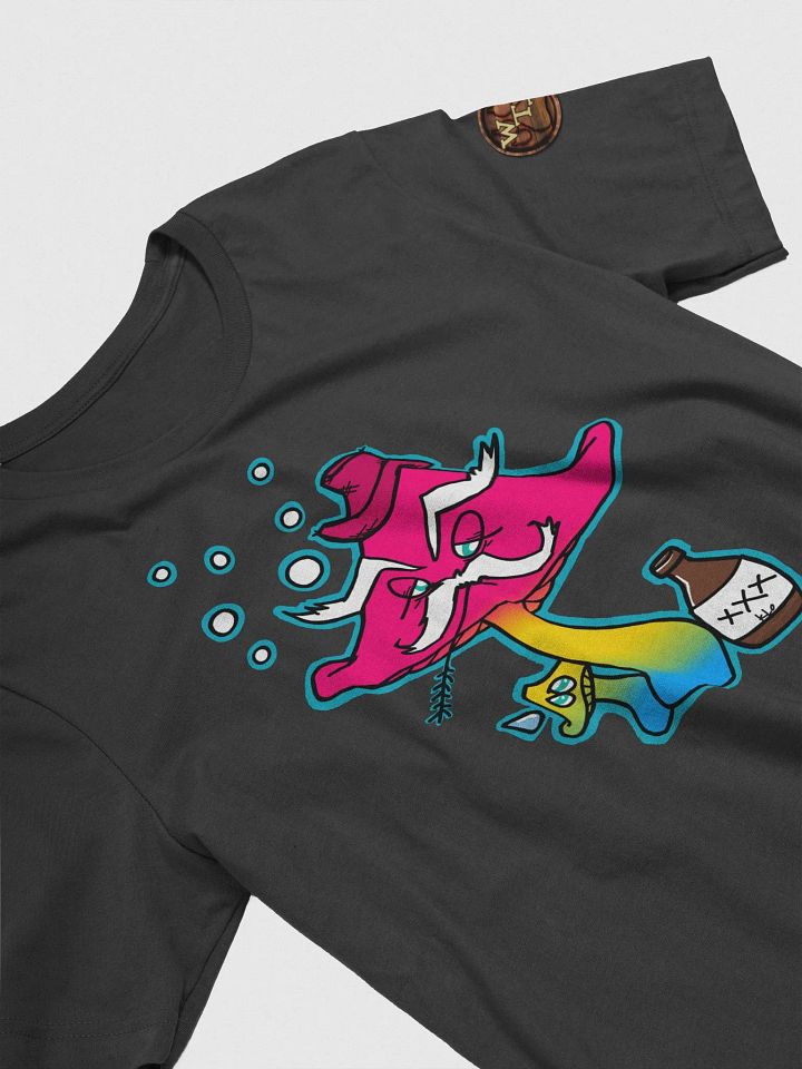 Pan Pride Tipsy Mushroom T-Shirt product image (1)