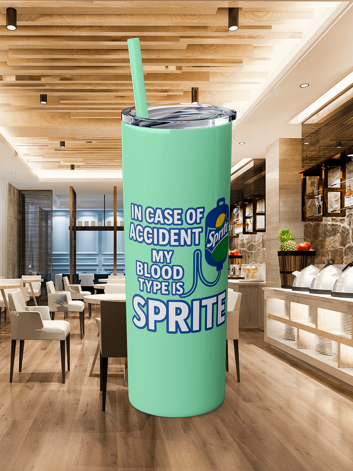 Funny Sprite IV Bag PNG - Blood Type Soda Design - Transparent Sublimation PDF for T-Shirts, Tumblers, Stickers product image (1)