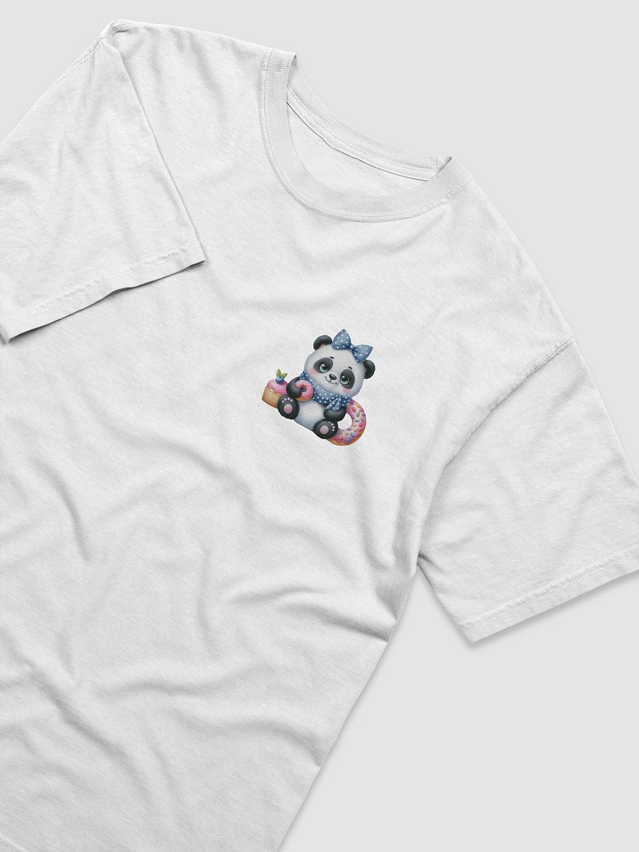 Panda with Ribbon and Donut T-shirt product image (3)