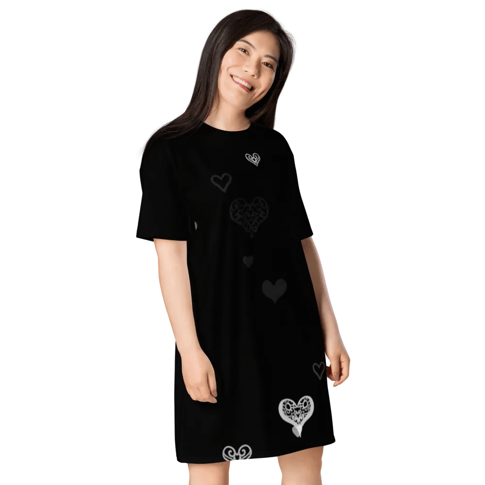 Heart T-Shirt Dress product image (4)
