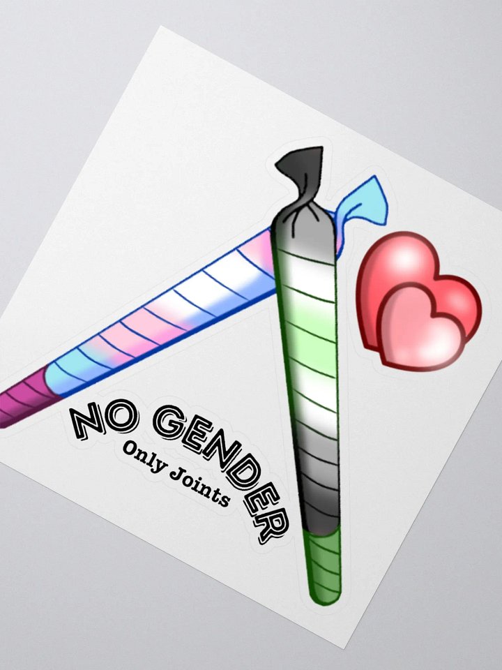 Sticker: No Gender Only Joints product image (2)