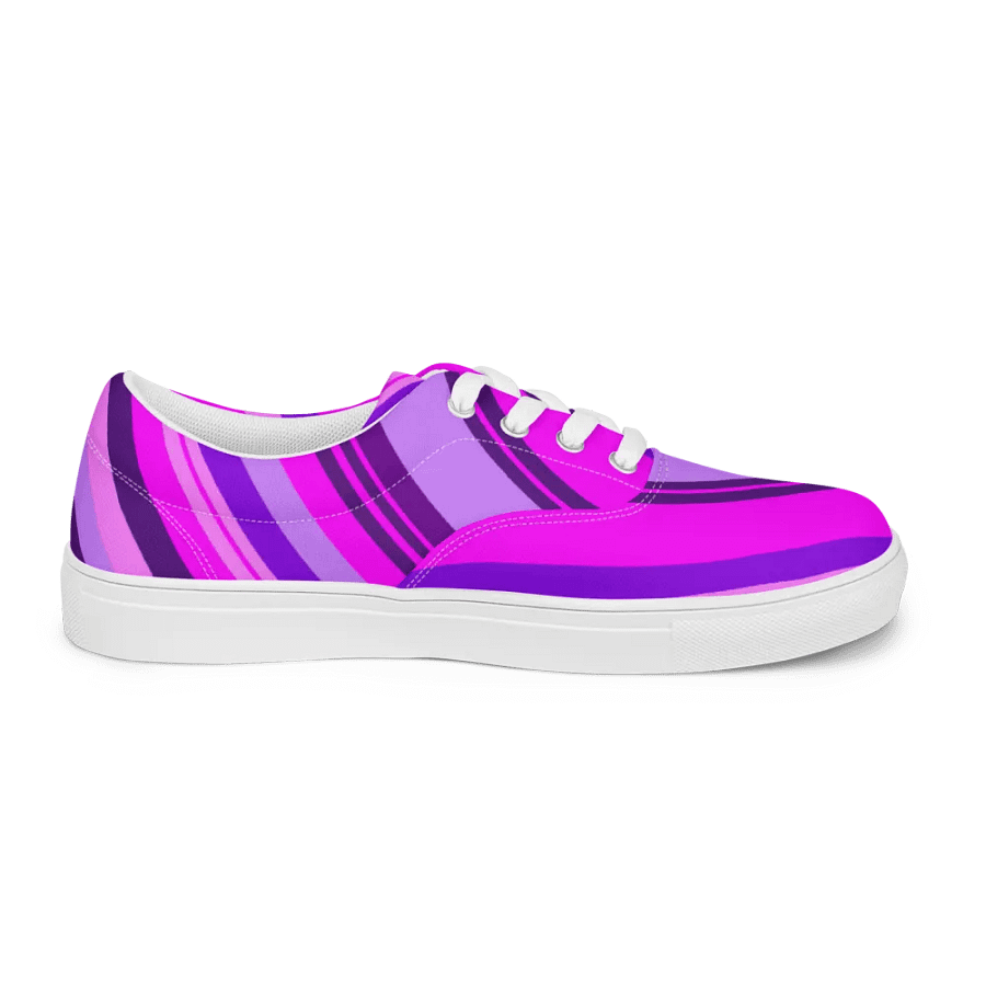 Pink Swirl Lace-Up Shoes product image (5)