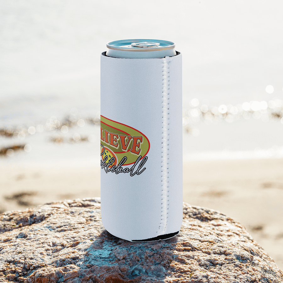 Believe Pickleball Coozie Can Cooler product image (8)