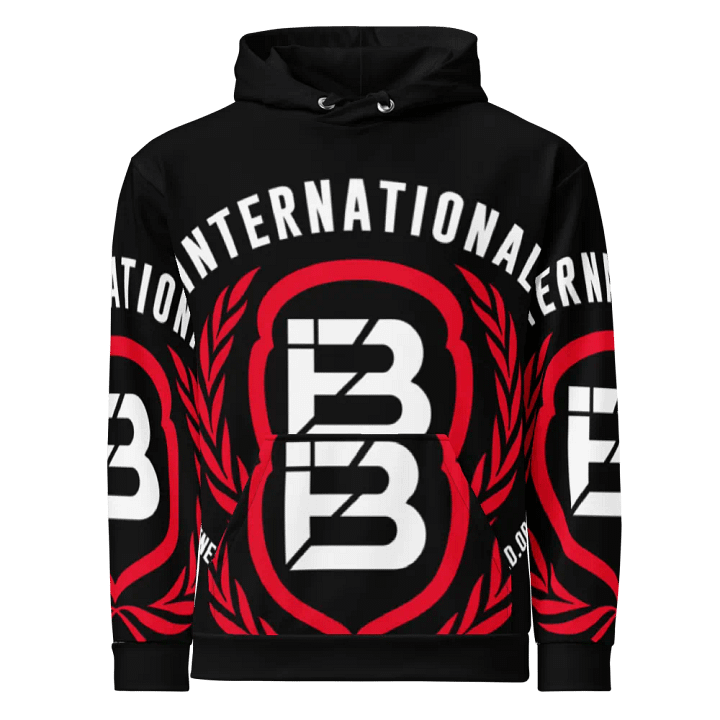 IFBNewsfeed.Org's All-Over Print Recycled Unisex Hoodie product image (1)