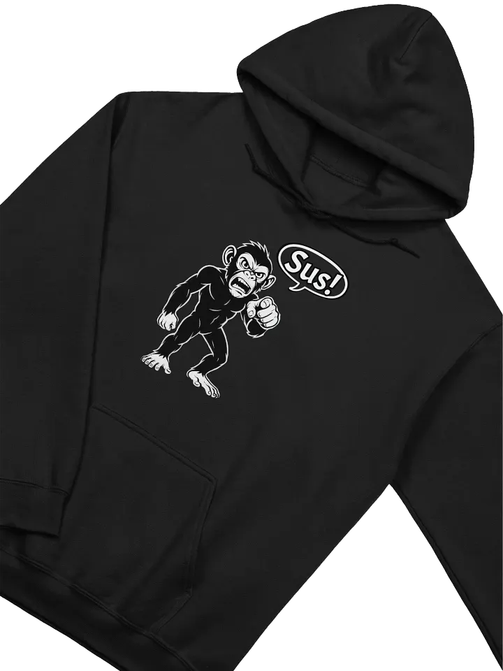 Sus Monkey - Funny - Meme - Gildan Classic Hoodie product image (2)