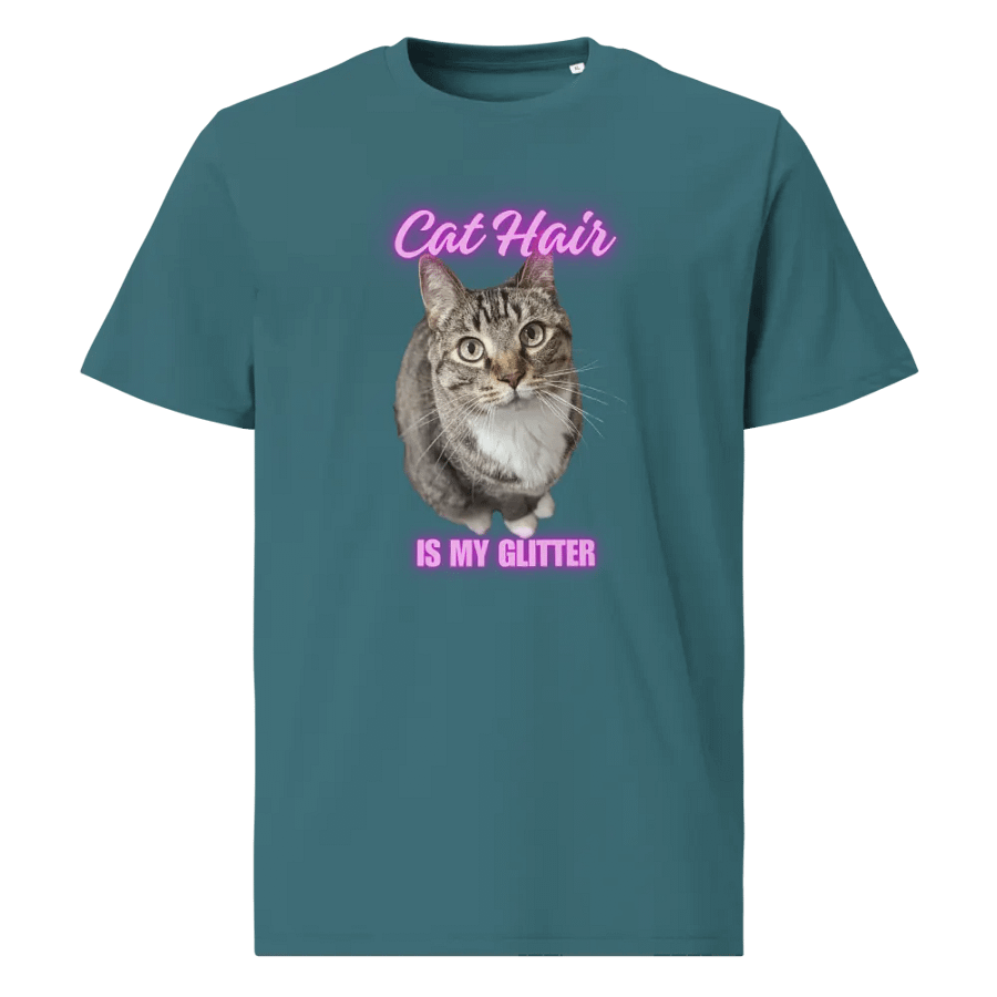 Cat Hair is my glitter t-shirt product image (1)