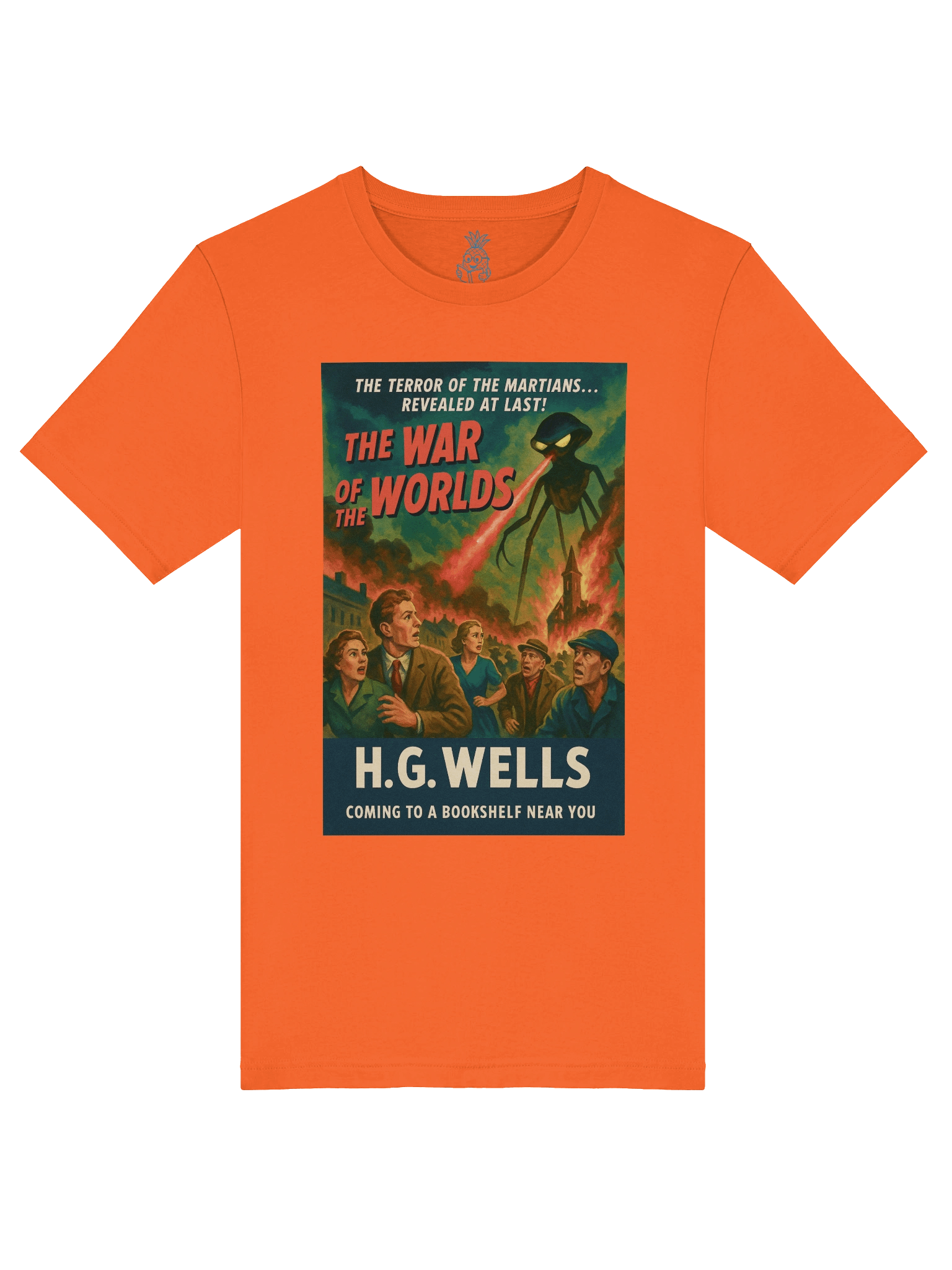 "The War of the Worlds" 1950's Faux Retro Film Poster H.G. Wells Unisex T-Shirt product image (53)