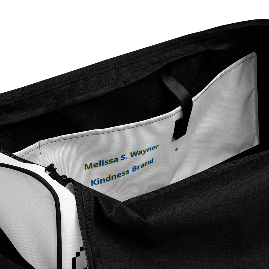 Melissa S Wayner Kindness Brand Duffle Bag product image (6)