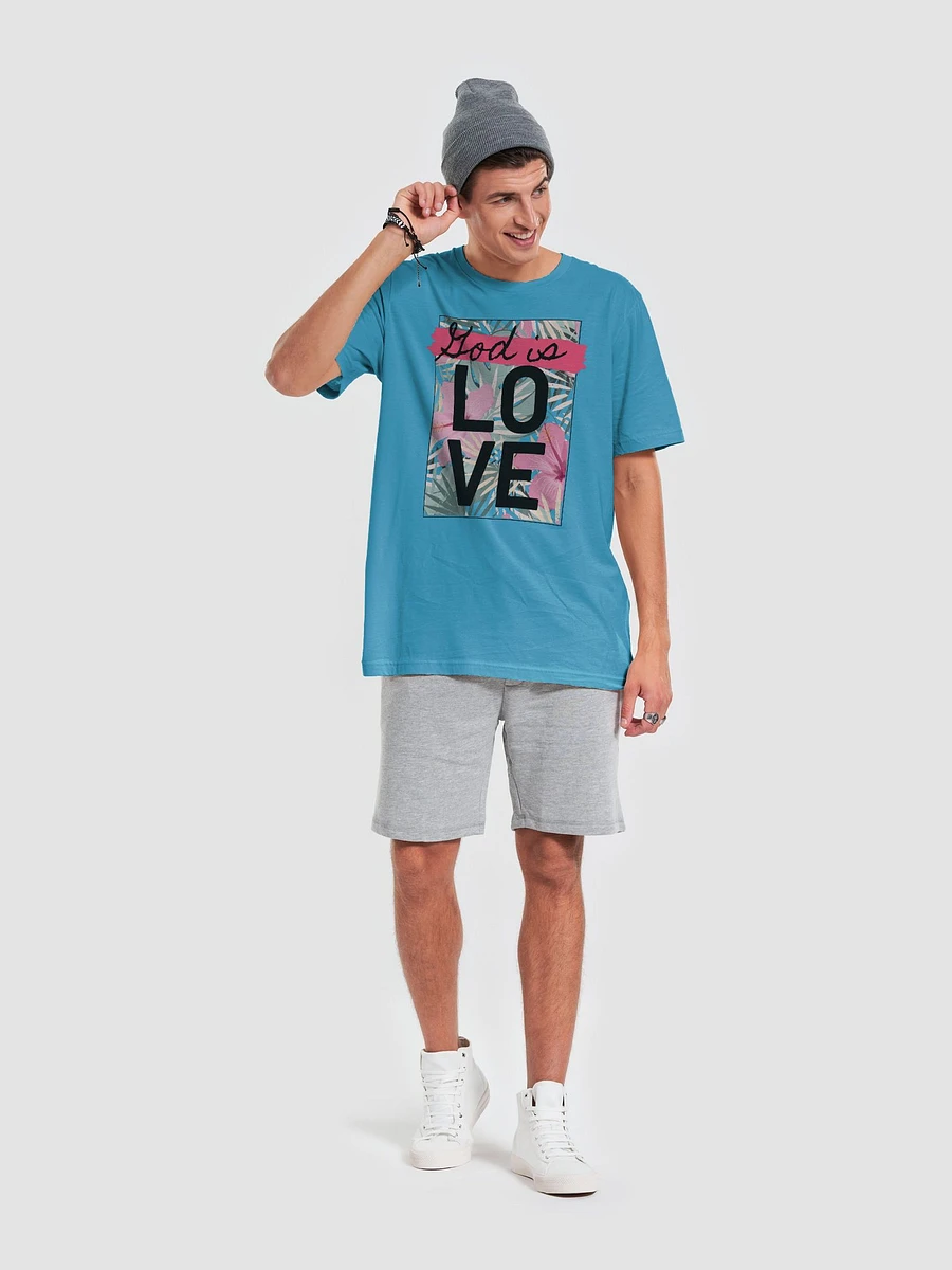 God Is Love Tropical Flowers T-Shirt product image (23)