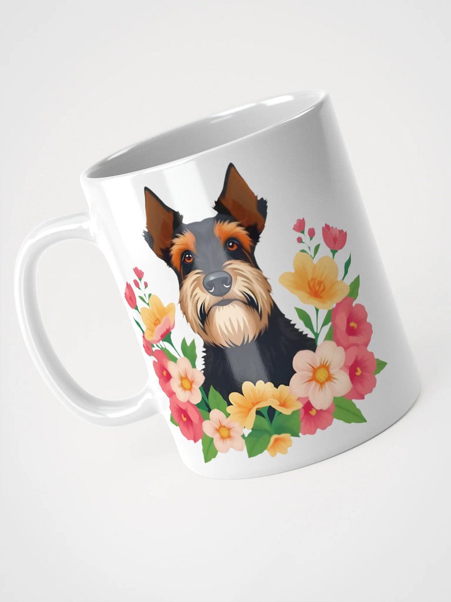 Floral Airedale Terrier Mug product image (8)