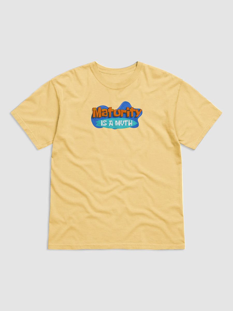 Maturity Is A Myth Butter Tropical Tee product image (1)
