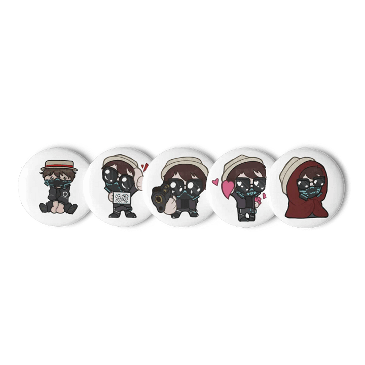 Chibi Noved Pin Set product image (1)
