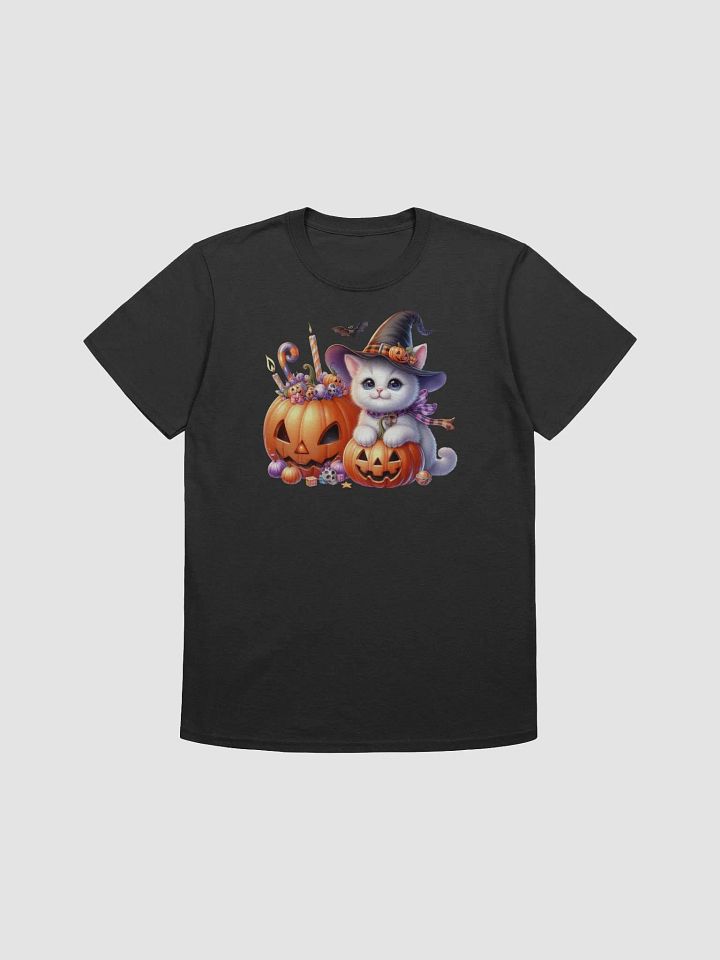 Cute Halloween Cat Watercolor 06 product image (1)