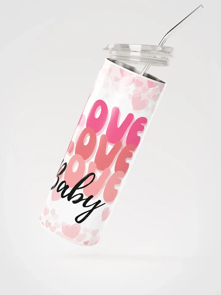Valentine's Love Love Baby Stainless Steel Tumbler: Share Love in Style product image (2)