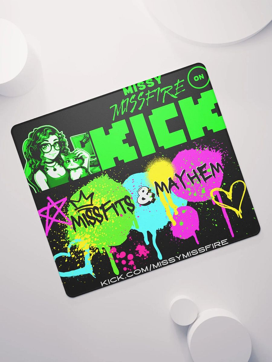 Missfits Mousepad Graffiti and Green product image (7)