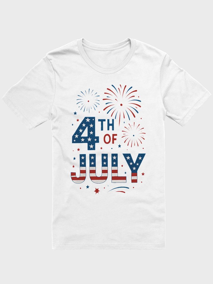 Patriotic Stars & Stripes 4th of July T-Shirt product image (1)